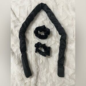 Heatless Hair Curler Set - Black Hair Accessory Set